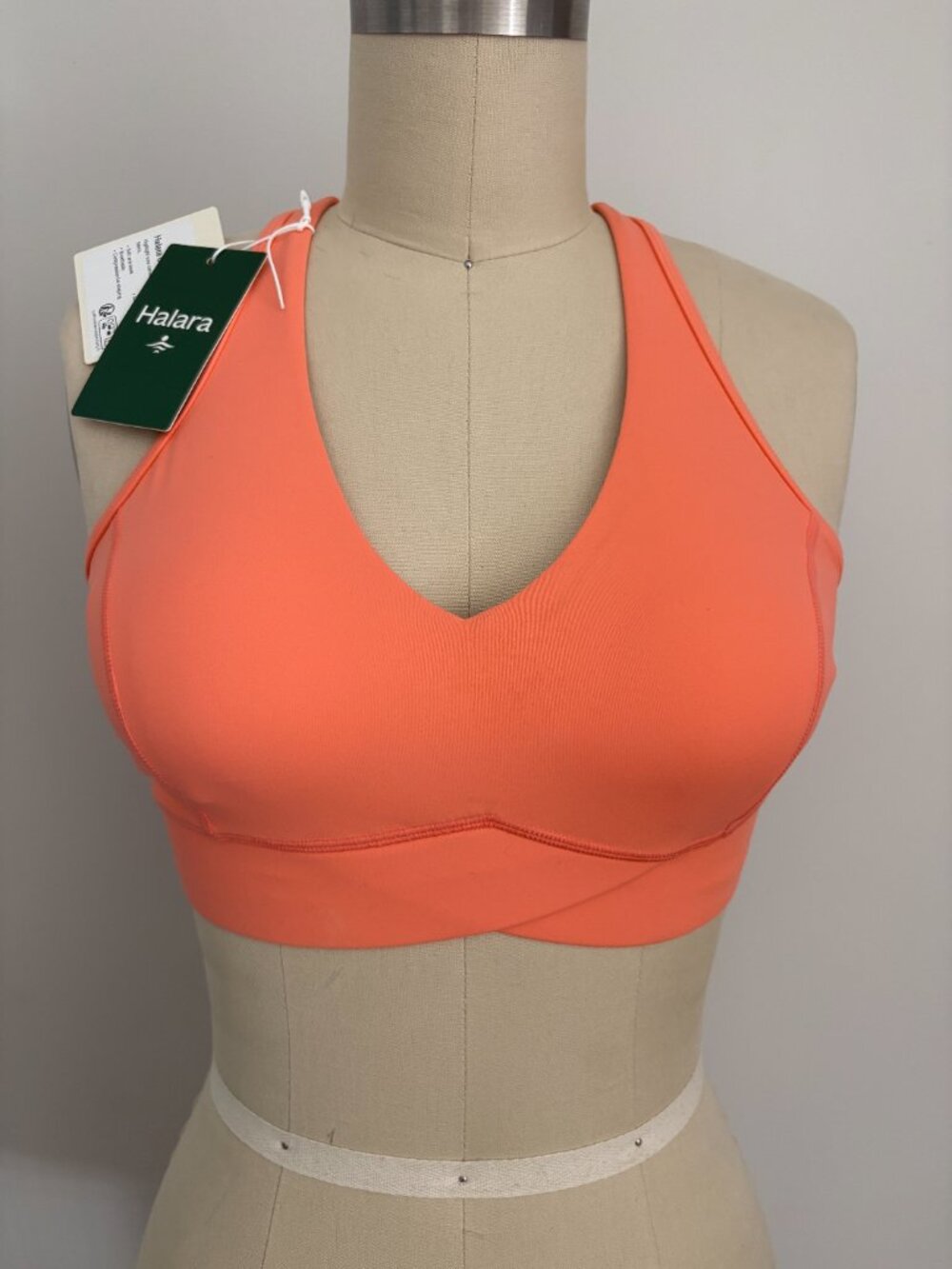 Halara UltraSculpt Coral Sports Bra Gymcore Sporty Activewear Athleisure XS